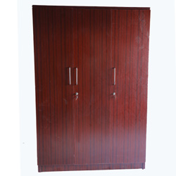 3 Door Engineered Wood Wardrobe 78*48*18 inch